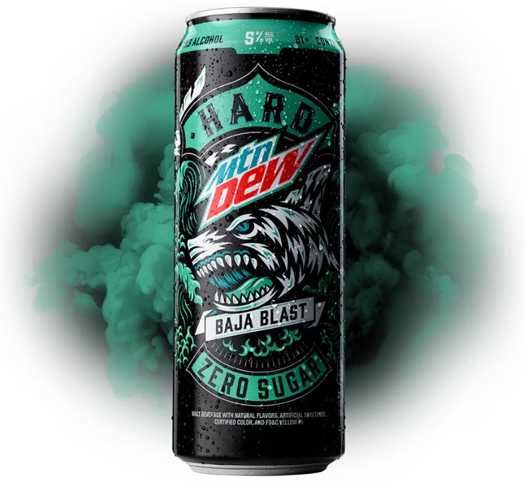 Hard Mtn Dew Baja Blast